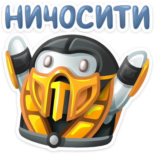 Стикер ничоси фото