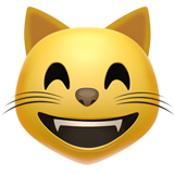 Смайл Кот с улыбкой ВКонтакте