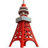 Смайл Токийская башня ВКонтакте